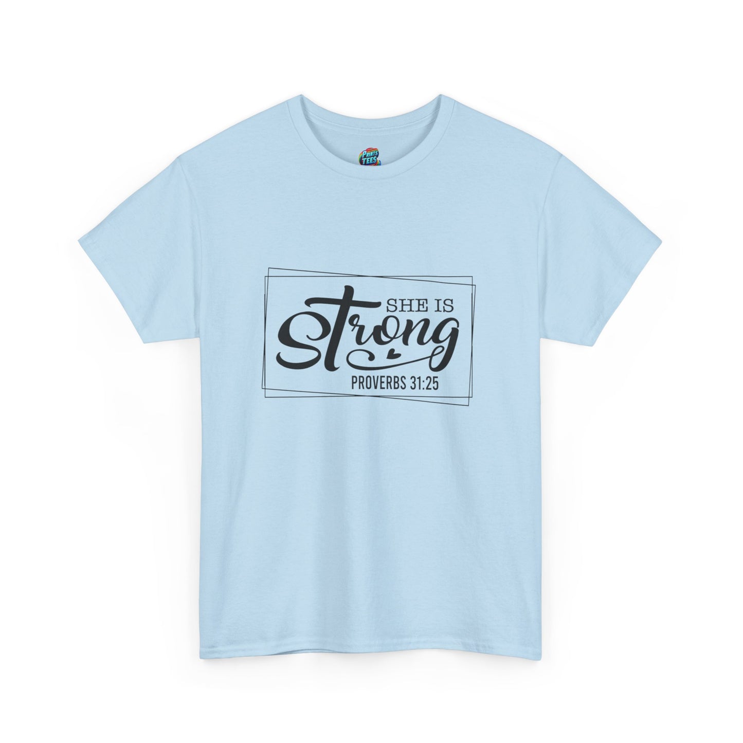 She is Strong-Heavy Cotton Classic Tee