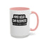 Mind Yours or Invest-Accent Coffee Mug (11, 15oz)
