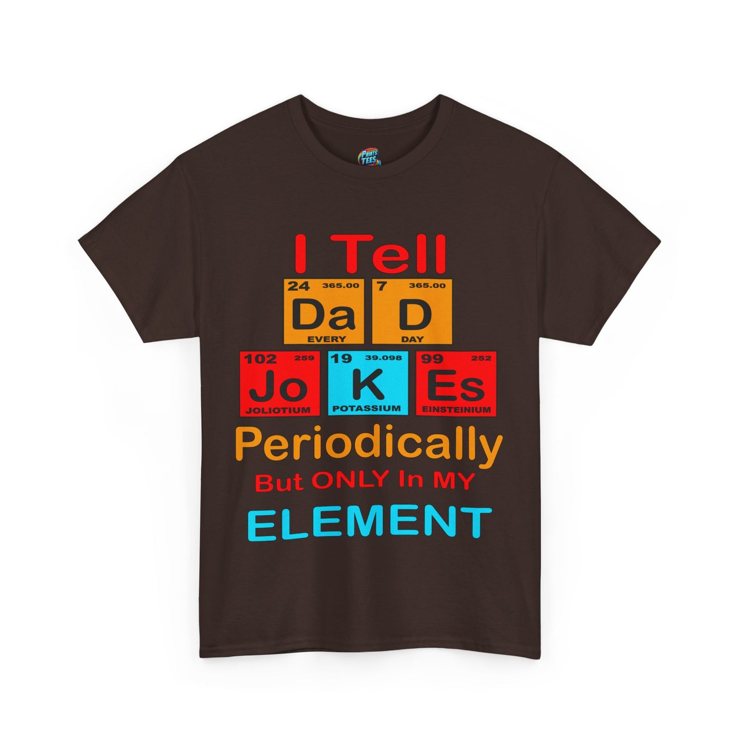 Dad Jokes-Heavy Cotton Classic Tee