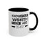 Know Your Worth-Accent Coffee Mug (11, 15oz)