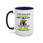 Crazy Yoda-Accent Coffee Mug (11, 15oz)