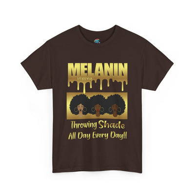 Melanin Dripping-Heavy Cotton Classic Tee