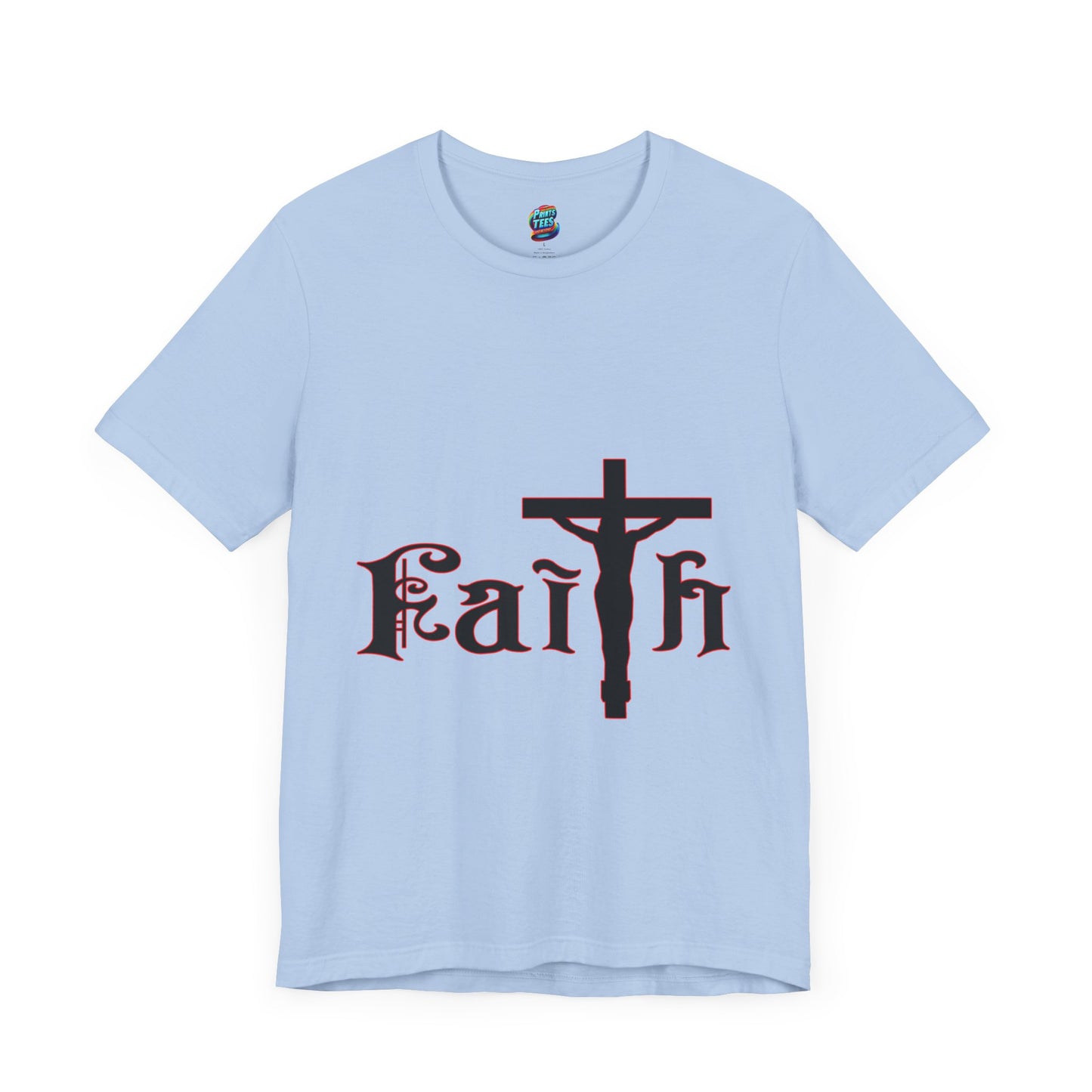 Faith-Jersey Knit T-Shirt