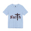 Faith-Jersey Knit T-Shirt