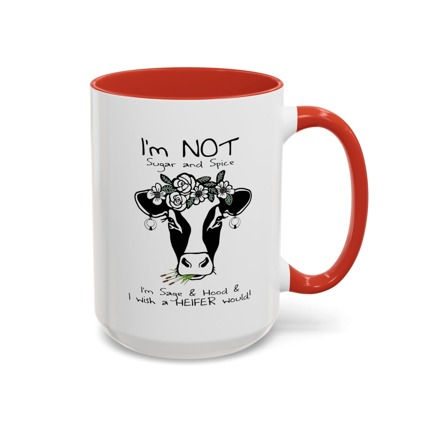Sage and Hood-Accent Coffee Mug (11, 15oz)