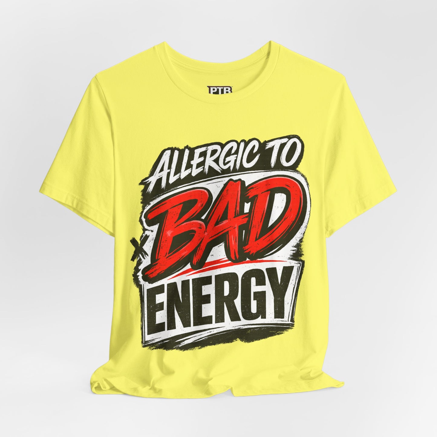Allergic To Bad Energy-Premium Jersey Tee