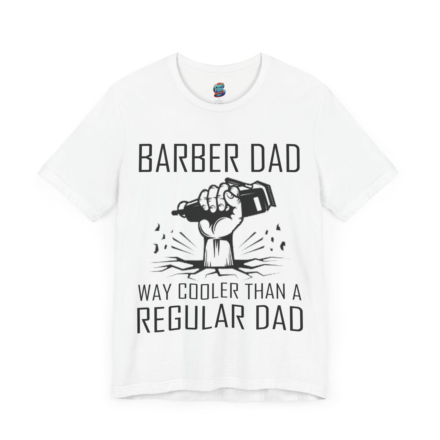 Clipper Barber Dad-Jersey Knit T-Shirt