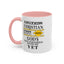Christian Under Construction-Accent Coffee Mug (11, 15oz)