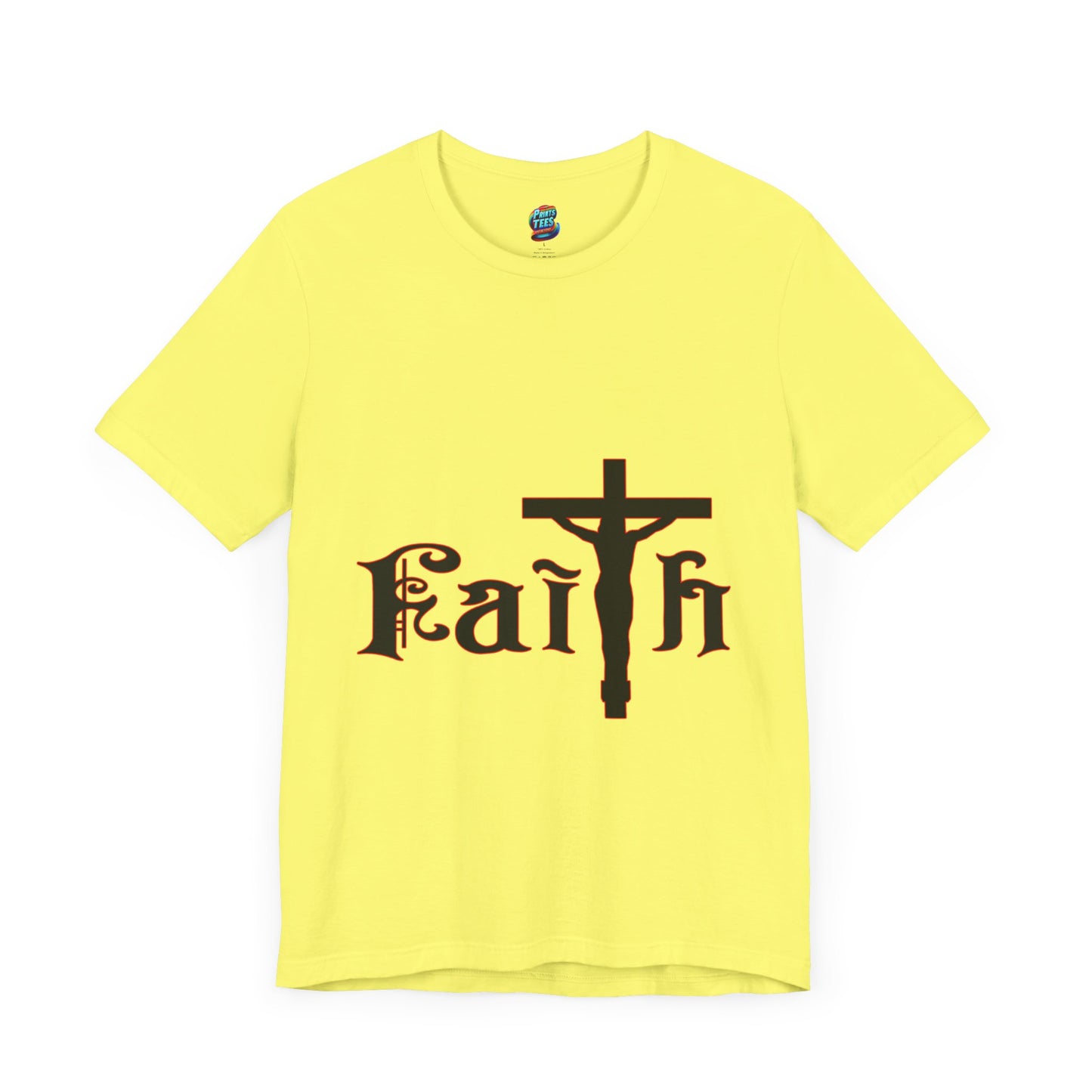 Faith-Jersey Knit T-Shirt