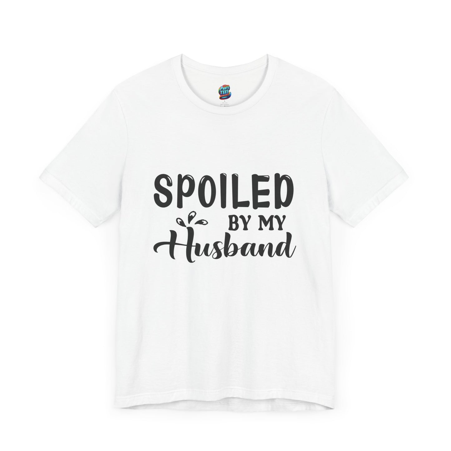 Spoiled by Husband-Jersey Knit T-Shirt