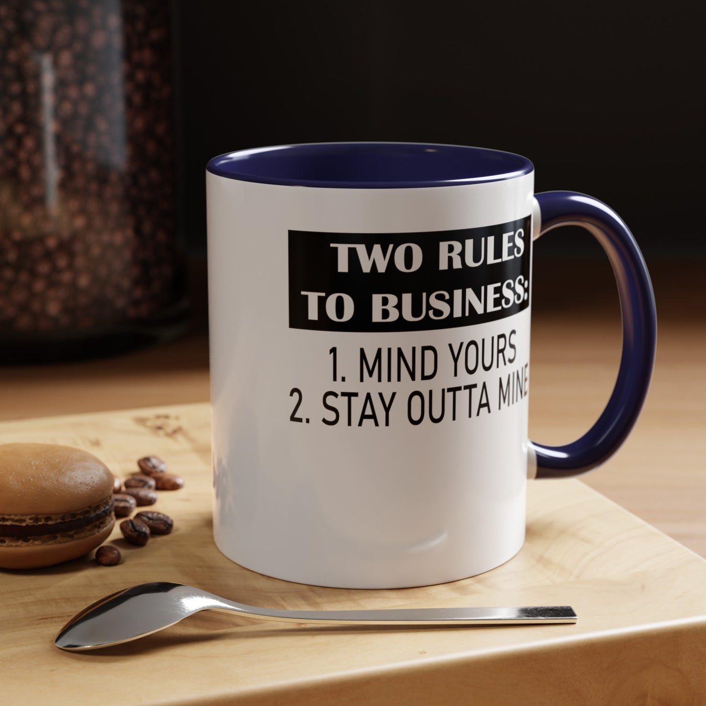 Business Rules-Accent Coffee Mug (11, 15oz)