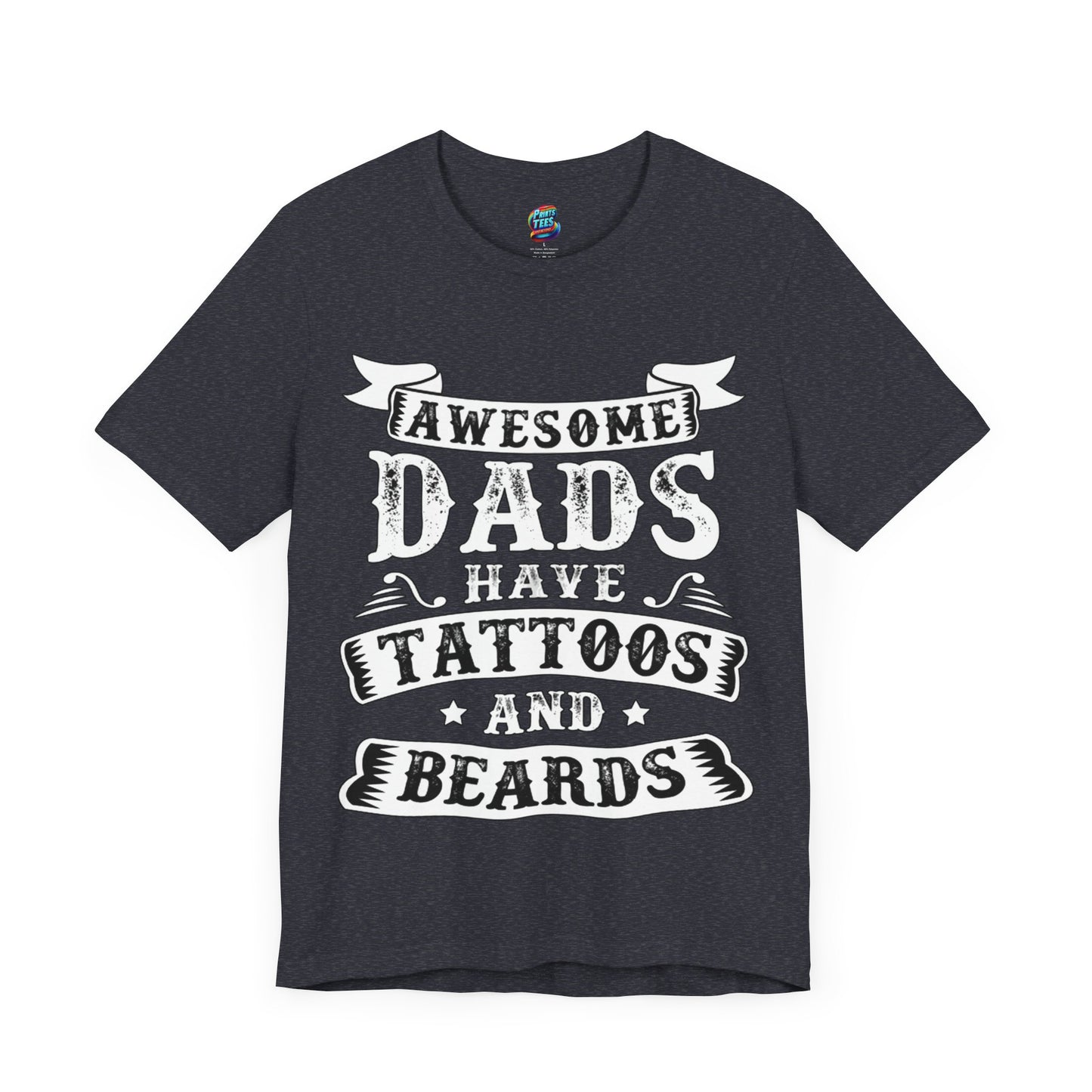 Beards and Tattoos-Jersey Knit T-Shirt