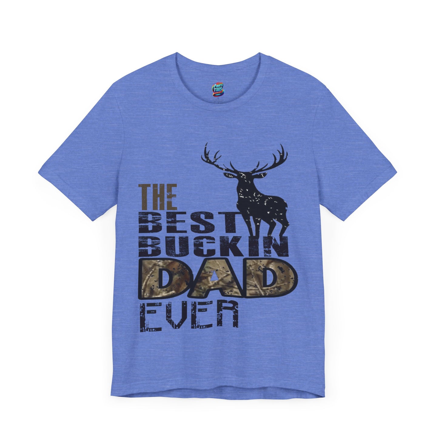 Best Buckin'Dad-Jersey Knit T-Shirt