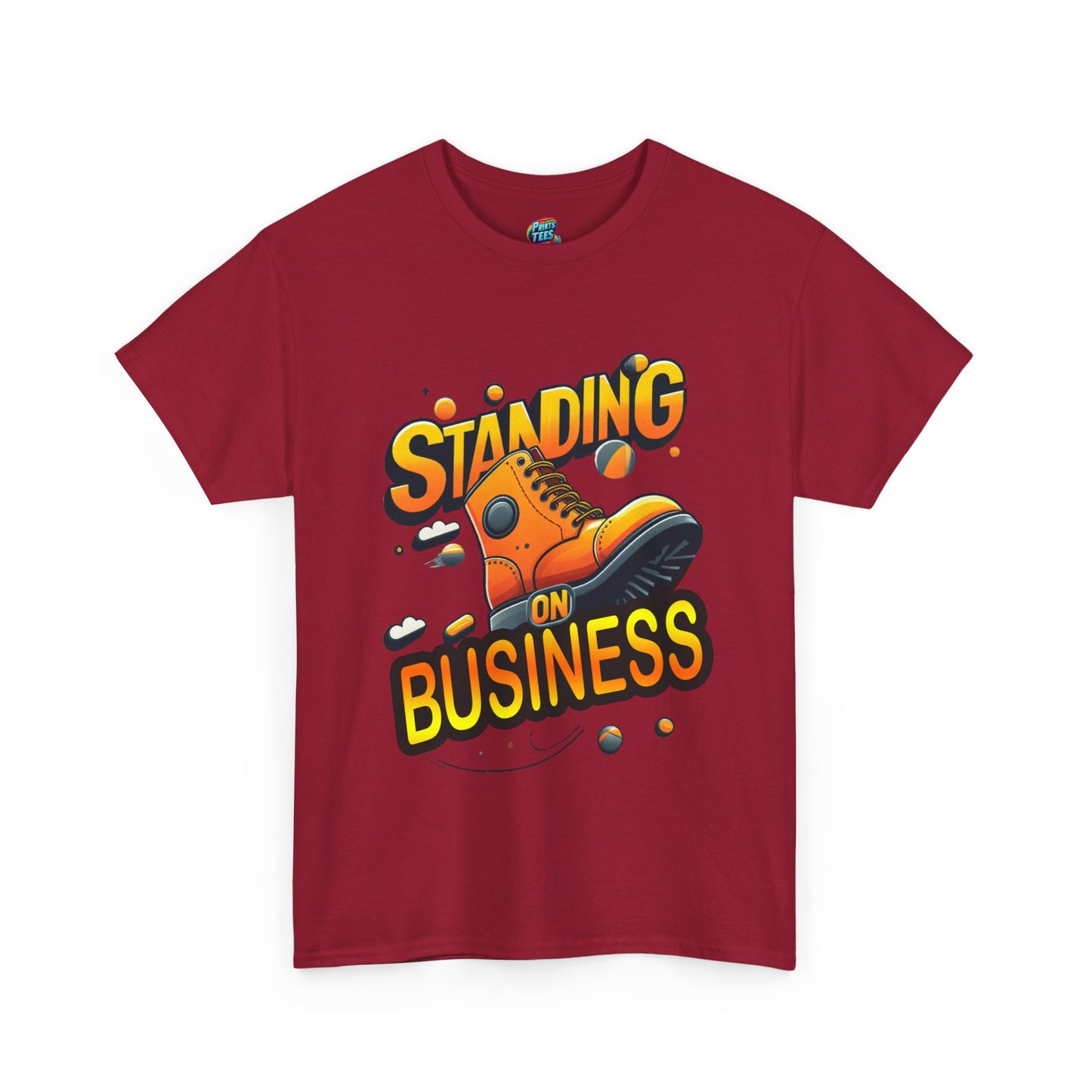 Standing on Business-Tim Boot-Heavy Cotton Classic Tee