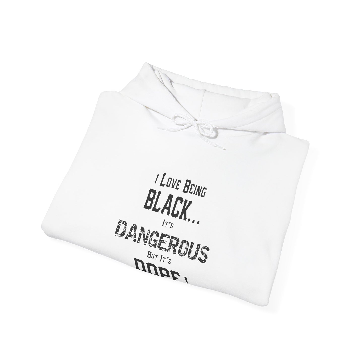 Black is Dangerous-Heavy Blend™ Classic Hoodie