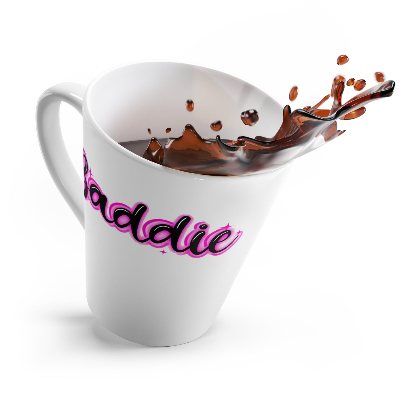 Baddie Gradient-Latte Mug, 12oz