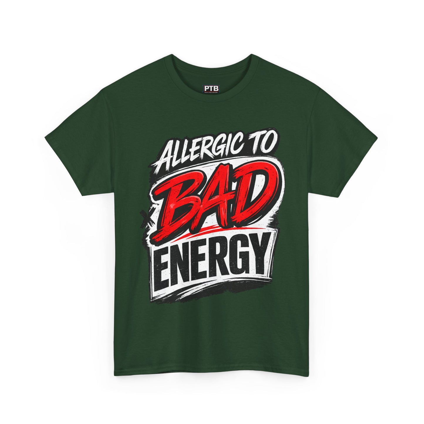 Allergic to Bad Energy-Graphic Classic T-Shirt