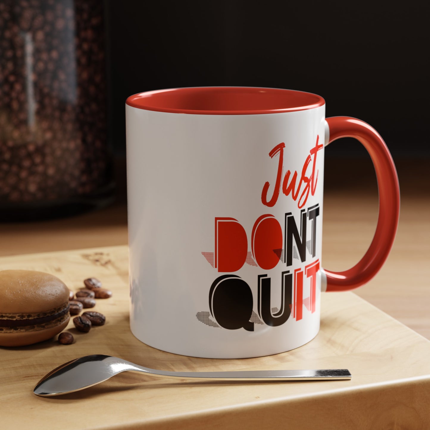 Don't Quit-Accent Coffee Mug (11, 15oz)