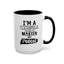Master Peace-Black-Accent Coffee Mug (11, 15oz)
