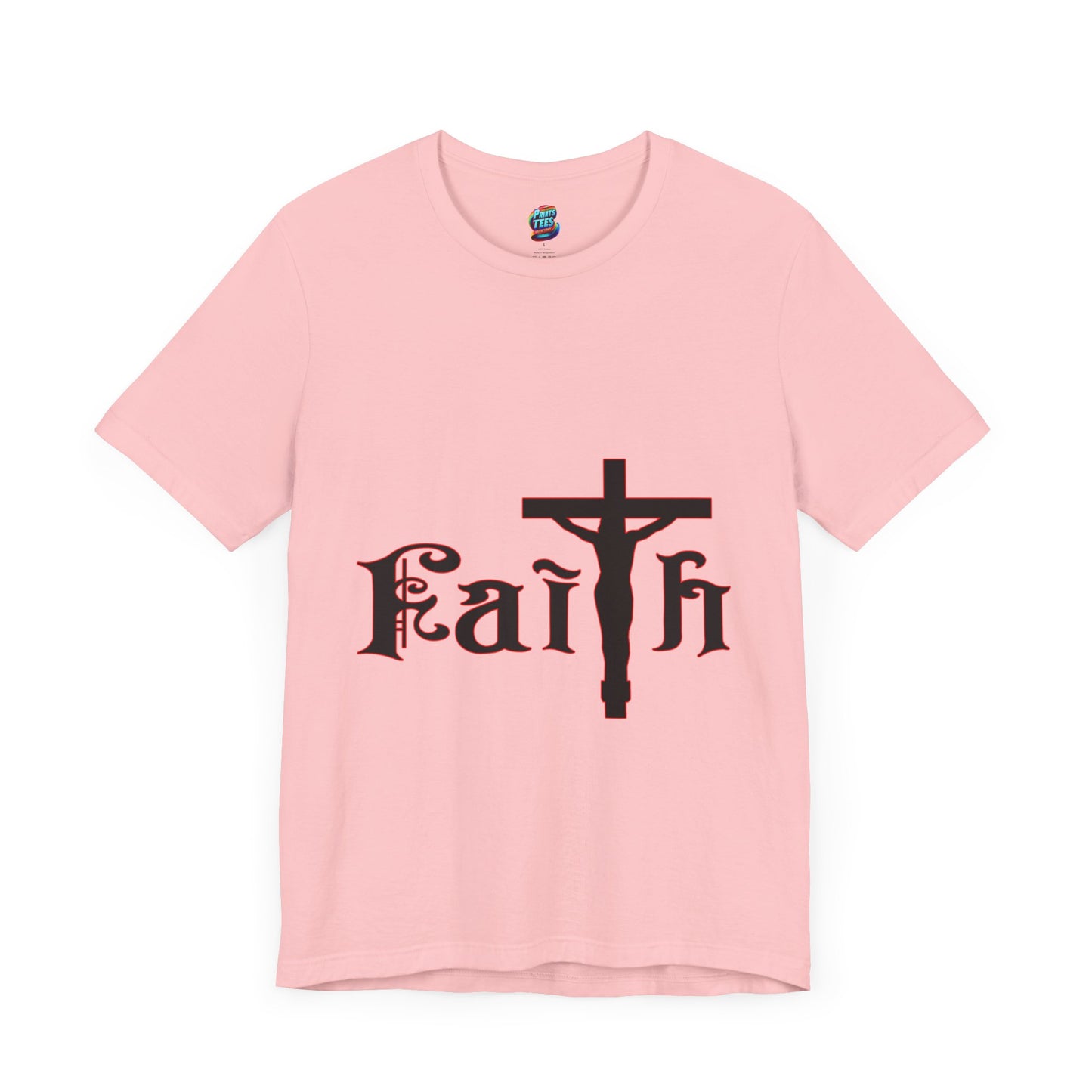 Faith-Jersey Knit T-Shirt