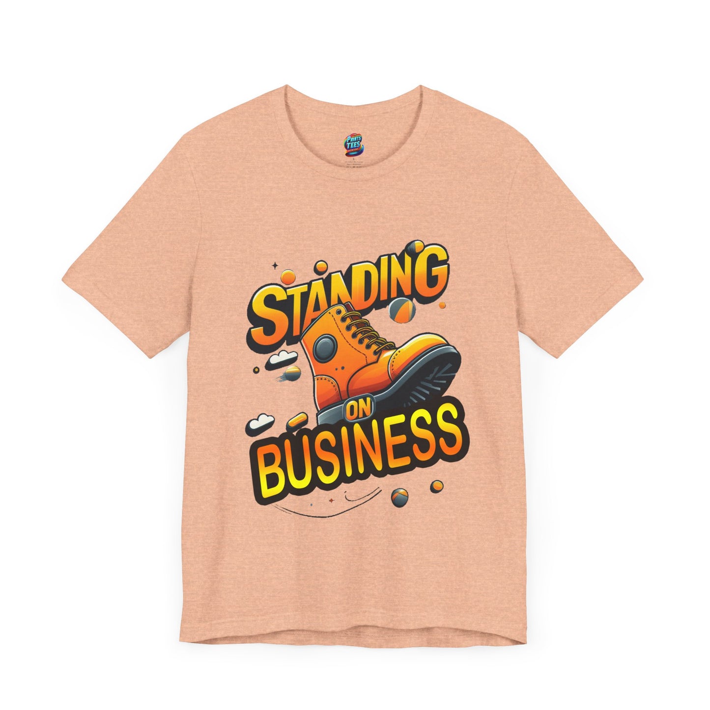 Standing on Business-Tim Boot-Jersey Knit T-Shirt