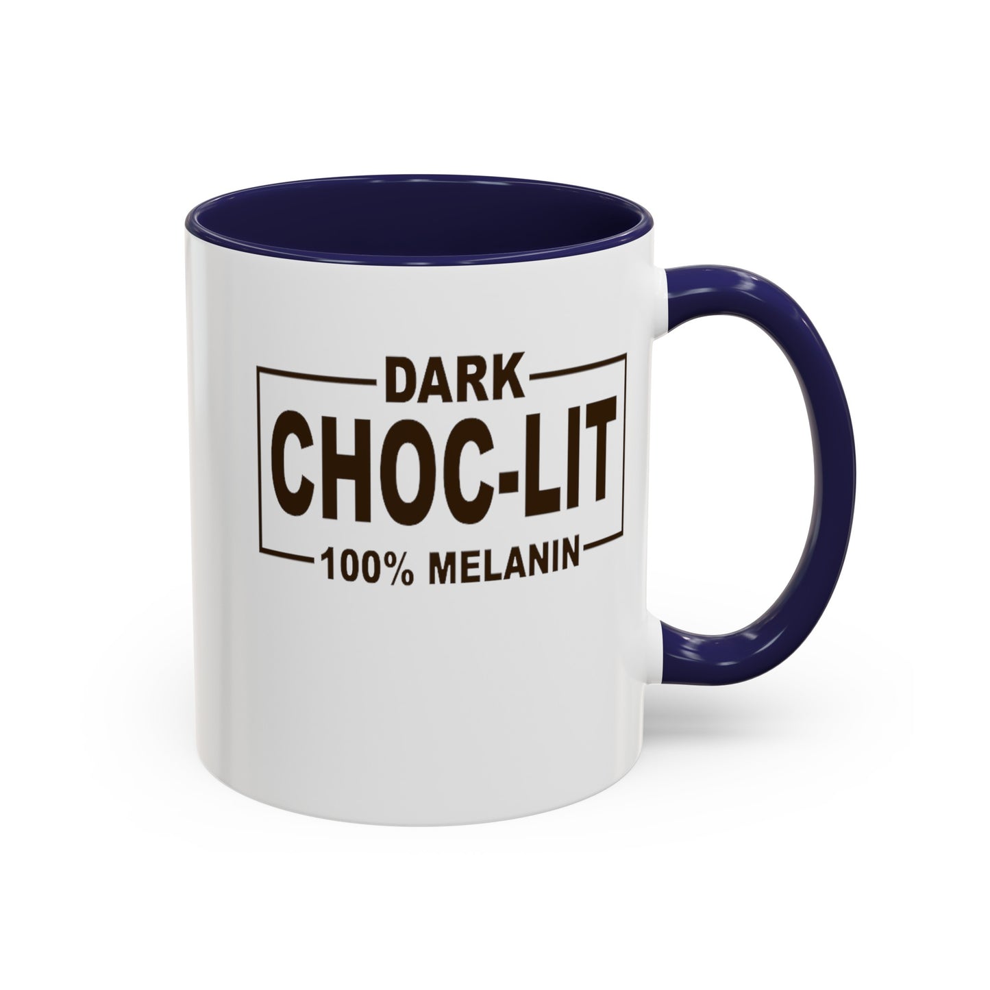 Dark Choc-Lit-Accent Coffee Mug (11, 15oz)