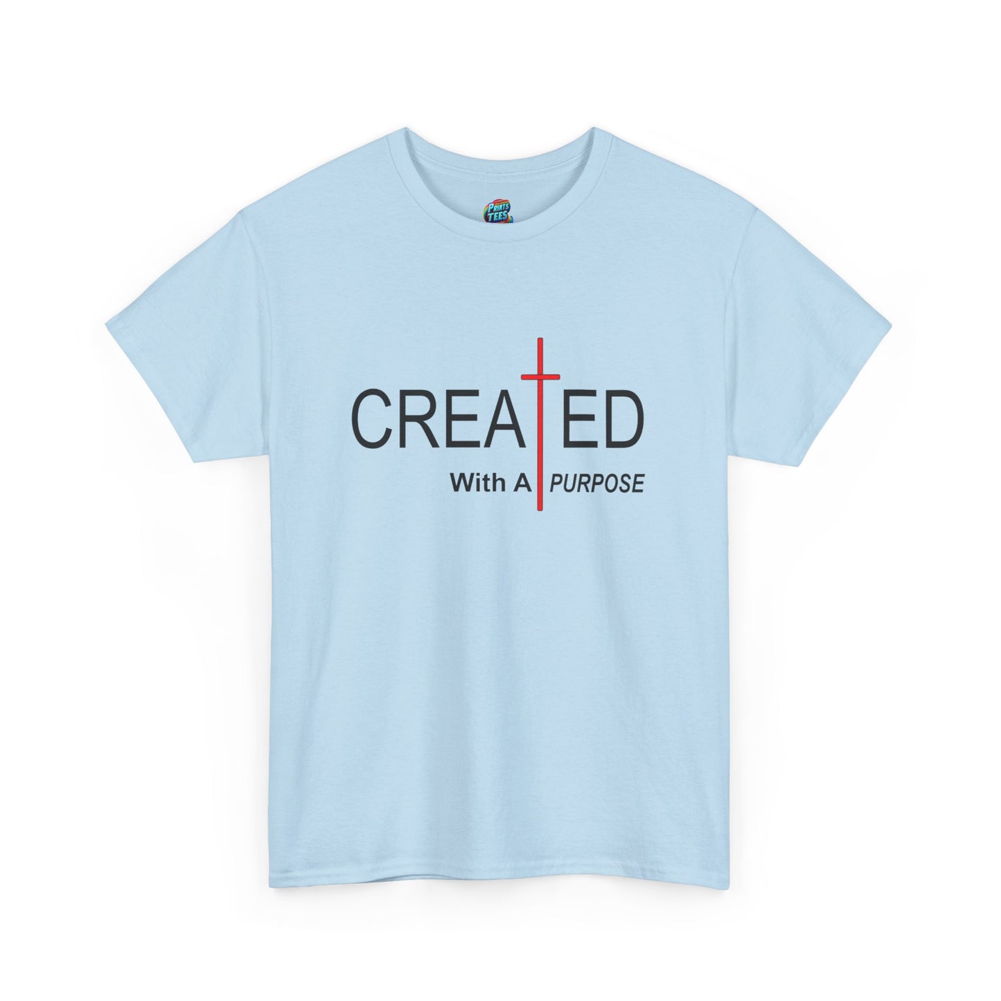 Created With Purpose-Heavy Cotton Classic Tee