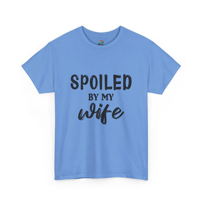 Spoiled by Wife-Heavy Cotton Classic Tee