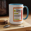 Coffee Prescription-Accent Coffee Mug (11, 15oz)