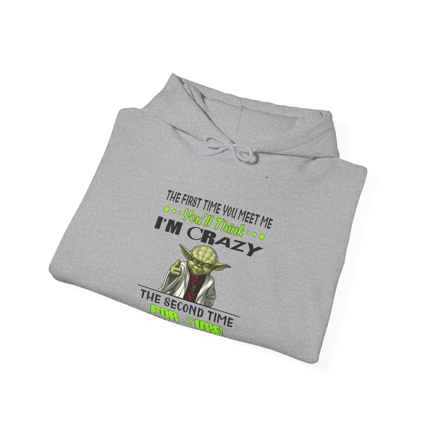 Crazy Yoda-Heavy Blend™ Classic Hoodie