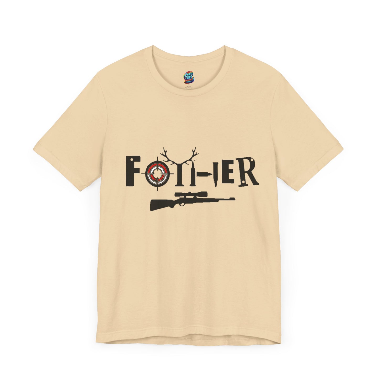 Hunting Father-Jersey Knit T-Shirt