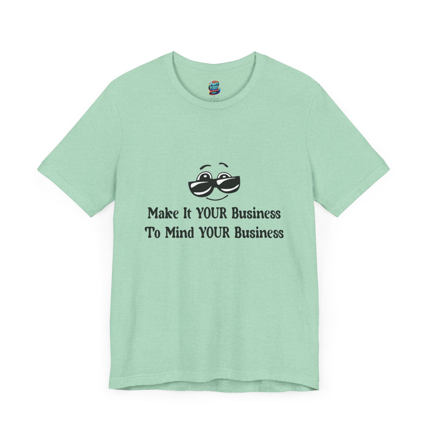 Make it Your Business-Jersey Knit T-Shirt