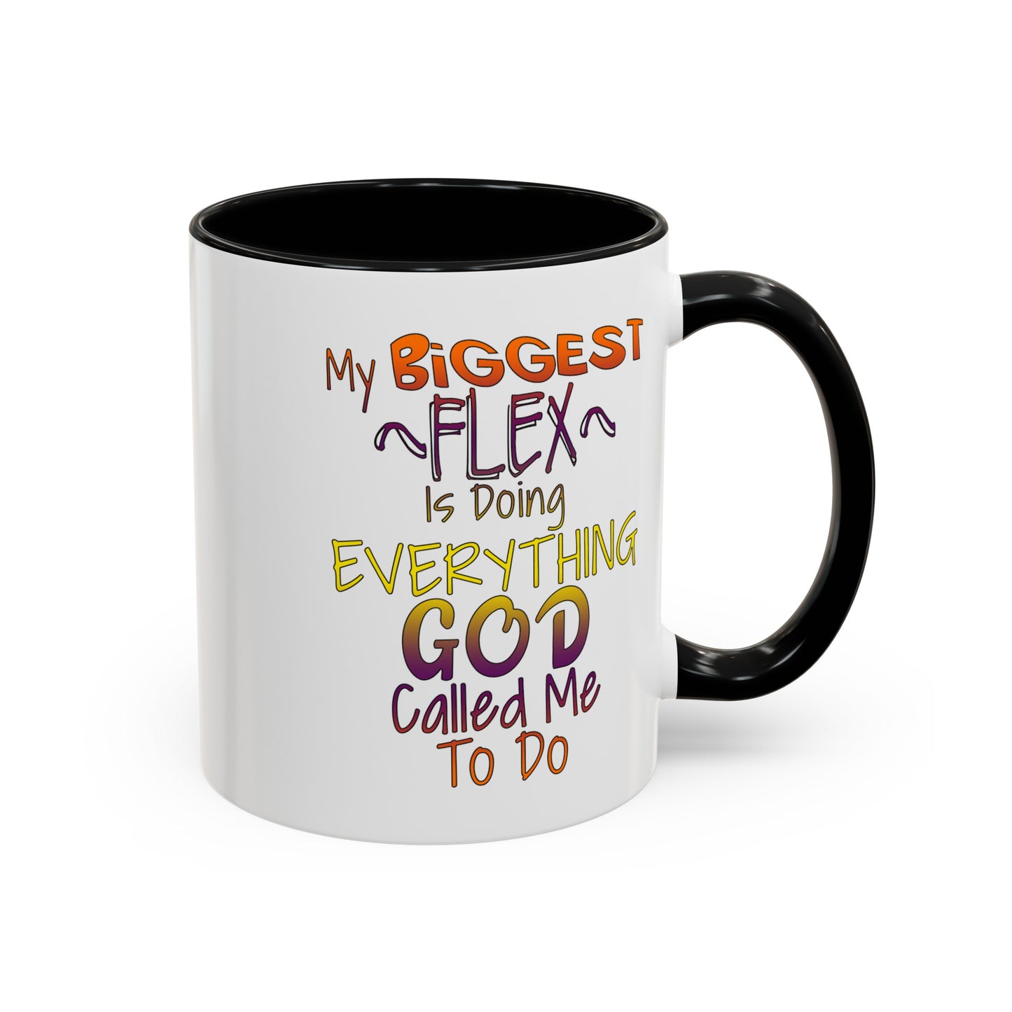 Biggest Flex-Accent Coffee Mug (11, 15oz)