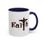 Faith-Accent Coffee Mug (11, 15oz)