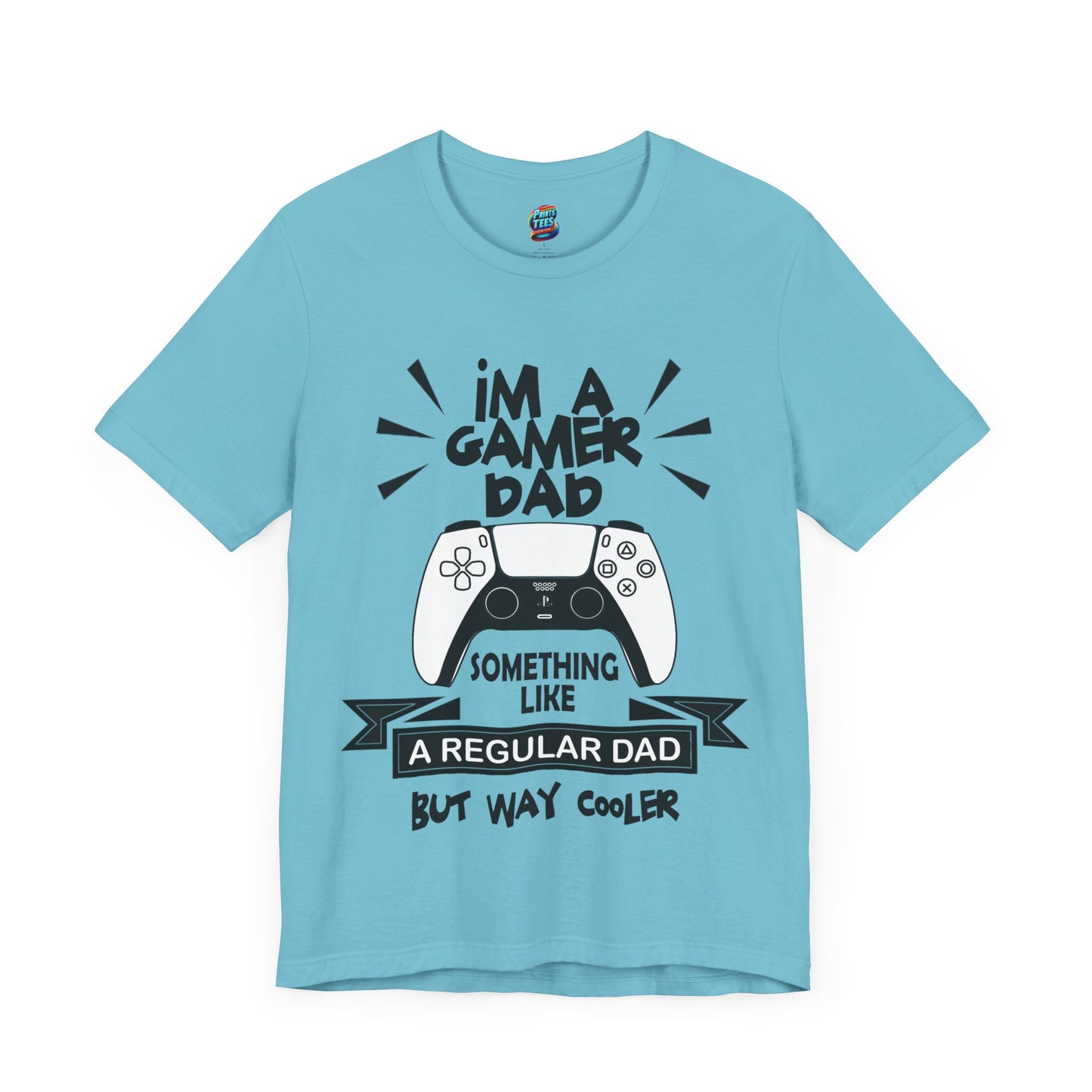 Gamer Dad-Jersey Knit T-Shirt