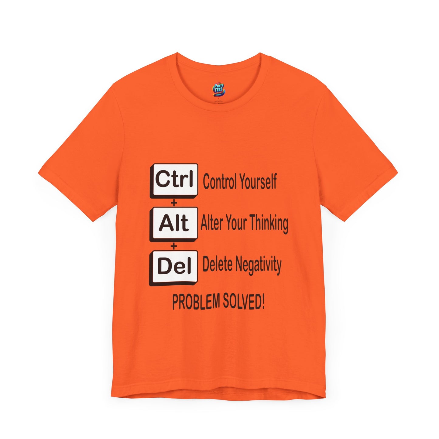 Ctrl-Alt-Del-Jersey Knit T-Shirt