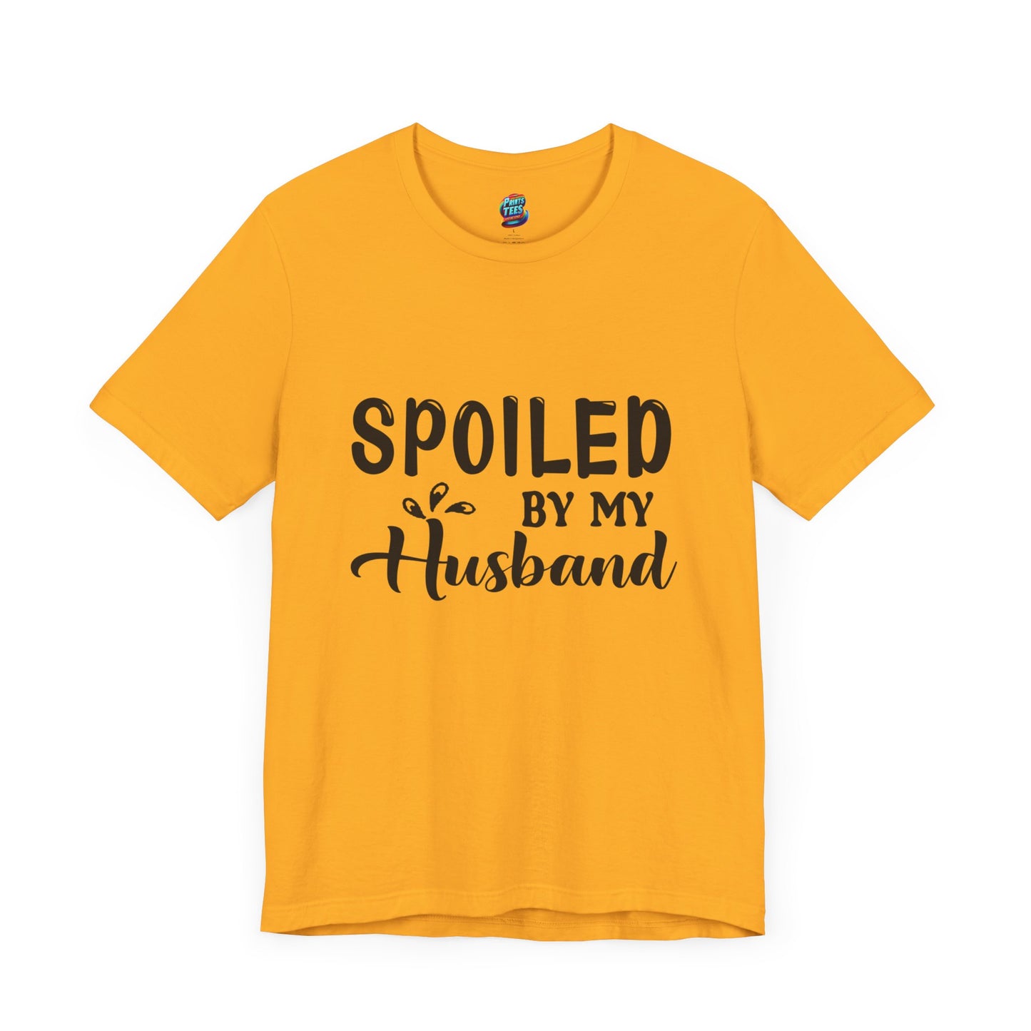 Spoiled by Husband-Jersey Knit T-Shirt