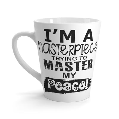 Master Peace-Latte Mug, 12oz