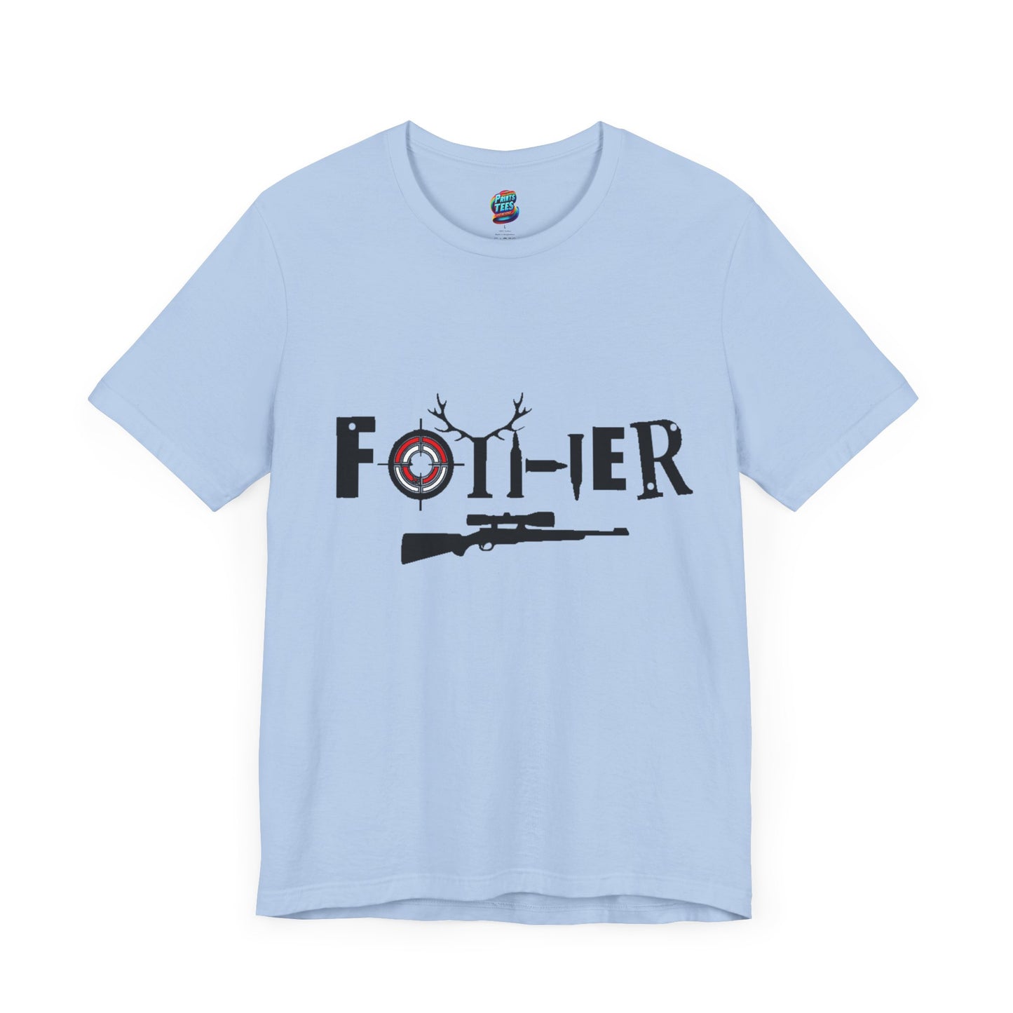 Hunting Father-Jersey Knit T-Shirt