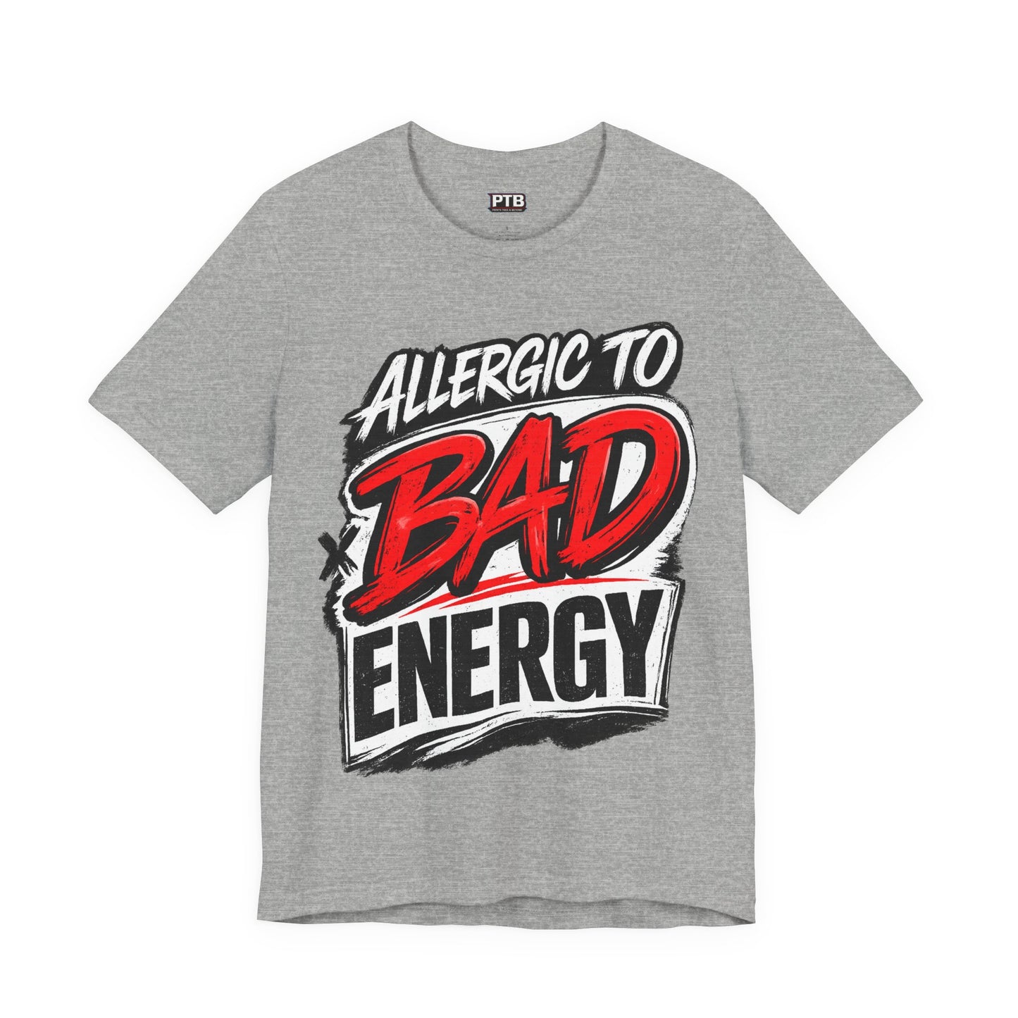 Allergic To Bad Energy-Premium Jersey Tee