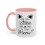 Are You Kitten Me-Accent Coffee Mug (11, 15oz)