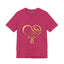 Faith Heart-Jersey Knit T-Shirt