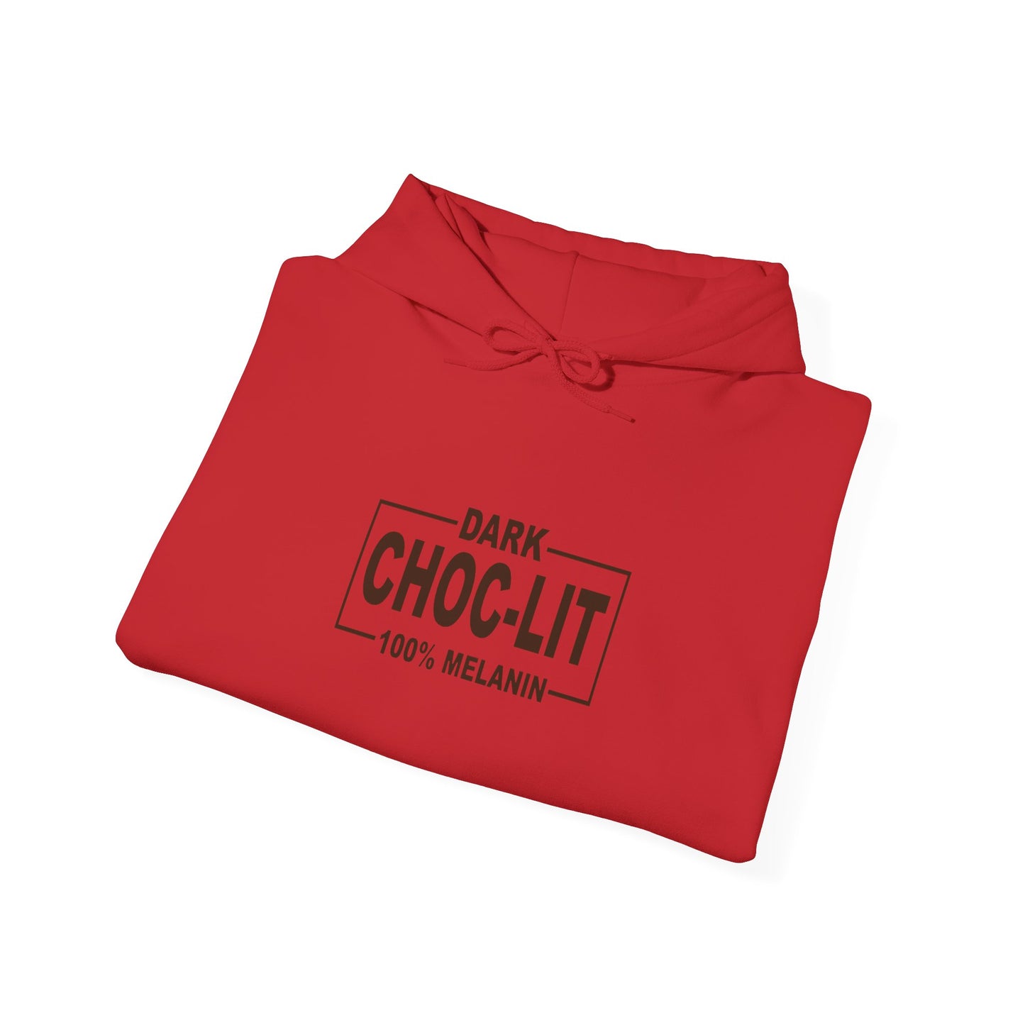 Dark Choc-Lit-Heavy Blend™ Classic Hoodie