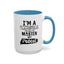 Master Peace-Black-Accent Coffee Mug (11, 15oz)