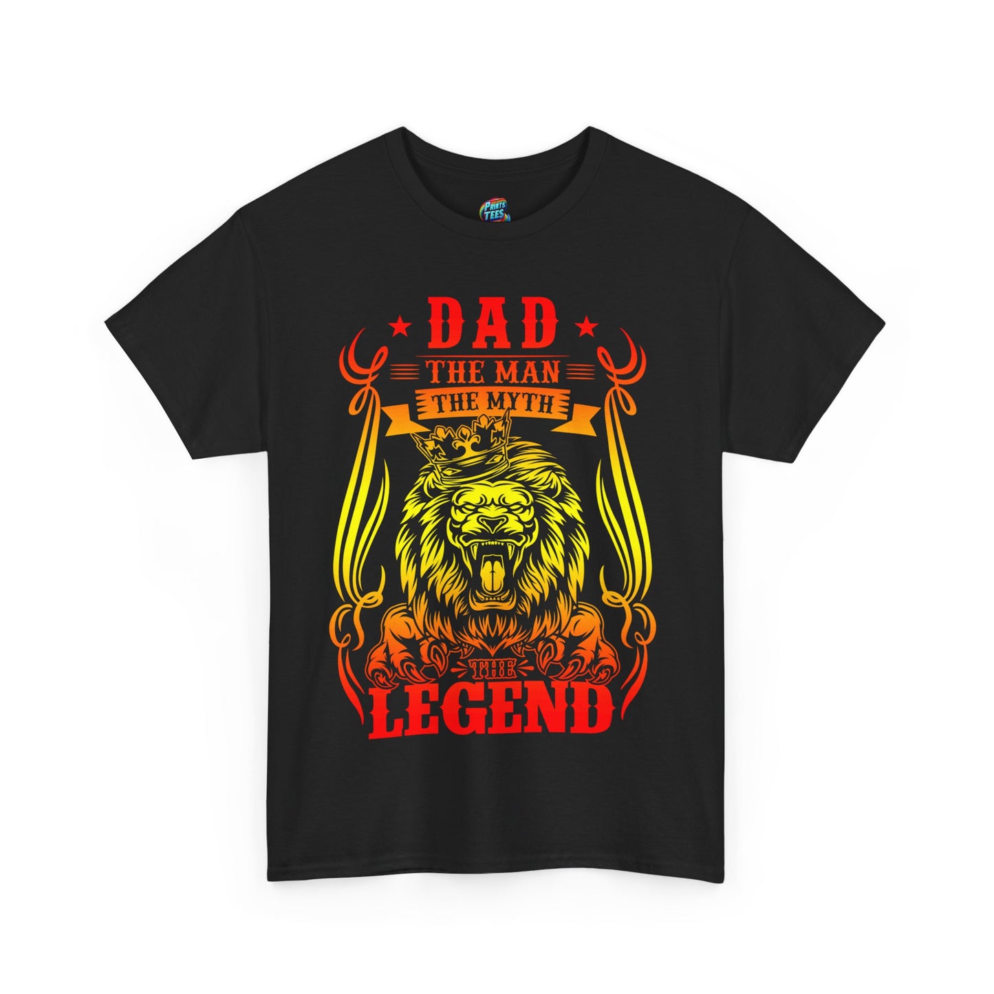 Lion Dad-Heavy Cotton Classic Tee