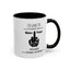 Fu(k You-Middle Finger-Accent Coffee Mug (11, 15oz)