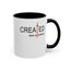 Created With Purpose-Accent Coffee Mug (11, 15oz)