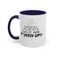Stop Cussing-Accent Coffee Mug (11, 15oz)