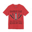 Razor Barber Dad-Jersey Knit T-Shirt