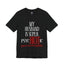Psychotic-Husband-Jersey Knit T-Shirt